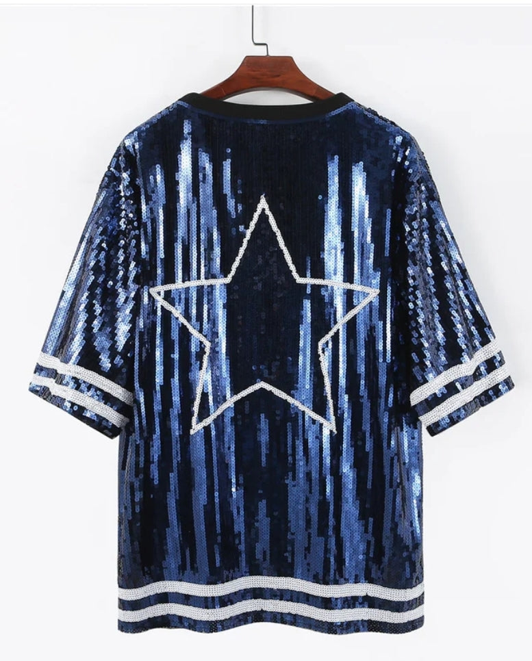 Dallas Sequin Jersey
